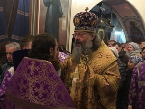 Митрополит Кирилл совершил всенощное бдение в Иоанно-Предтеченском архиерейском подворье