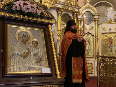 В канун праздника святого Георгия Победоносца митрополит Кирилл совершил всенощное бдение