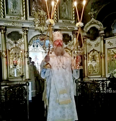 Митрополит Кирилл совершил Божественную литургию в Иоанно-Предтеченском кафедральном соборе