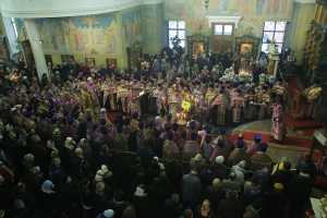 Чин Торжества Православия в Свято-Троицком кафедральном соборе