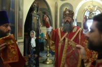 28 мая в нашем соборе митрополит Кирилл совершил Божественную Литургию