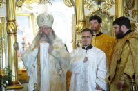 13 июля Митрополит Кирилл совершил Божественную литургию