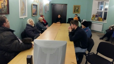 22 ноября в рамках катехизаторских бесед о. Павел (Кононенко) поделился впечатлениями о поездке на Святую Землю
