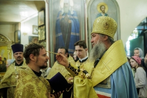 19 июля Владыка Евладыка совершил всенощное бдение