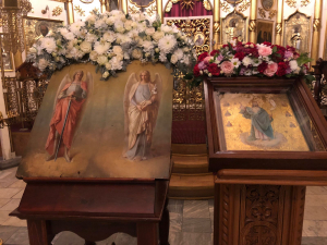 В день памяти Архангелов и ангелов в нашем Храме совершалась молитва об убиенных в утробе матери младенцах и о тех, кто раскаивается в грехе аборта