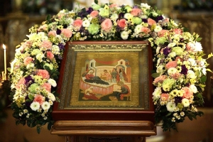 Владыка Евгений в канун престольного праздника совершил всенощное бдение