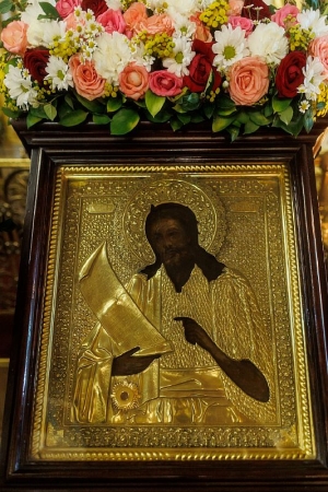 Митрополит Евгений совершил Божественную литургию в престольный праздник Иоанно-Предтеченского собора