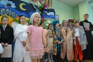 В воскресной школе при Иоанно-Предтеченском подворье состоялся Рождественский утренник