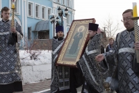 Состоялась встреча образа святой блаженной Матроны Московской
