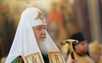 1 февраля в день интронизации Святейшего патриарха Московского и всея Руси Кирилла в нашем соборе состоялся благодарственный молебен